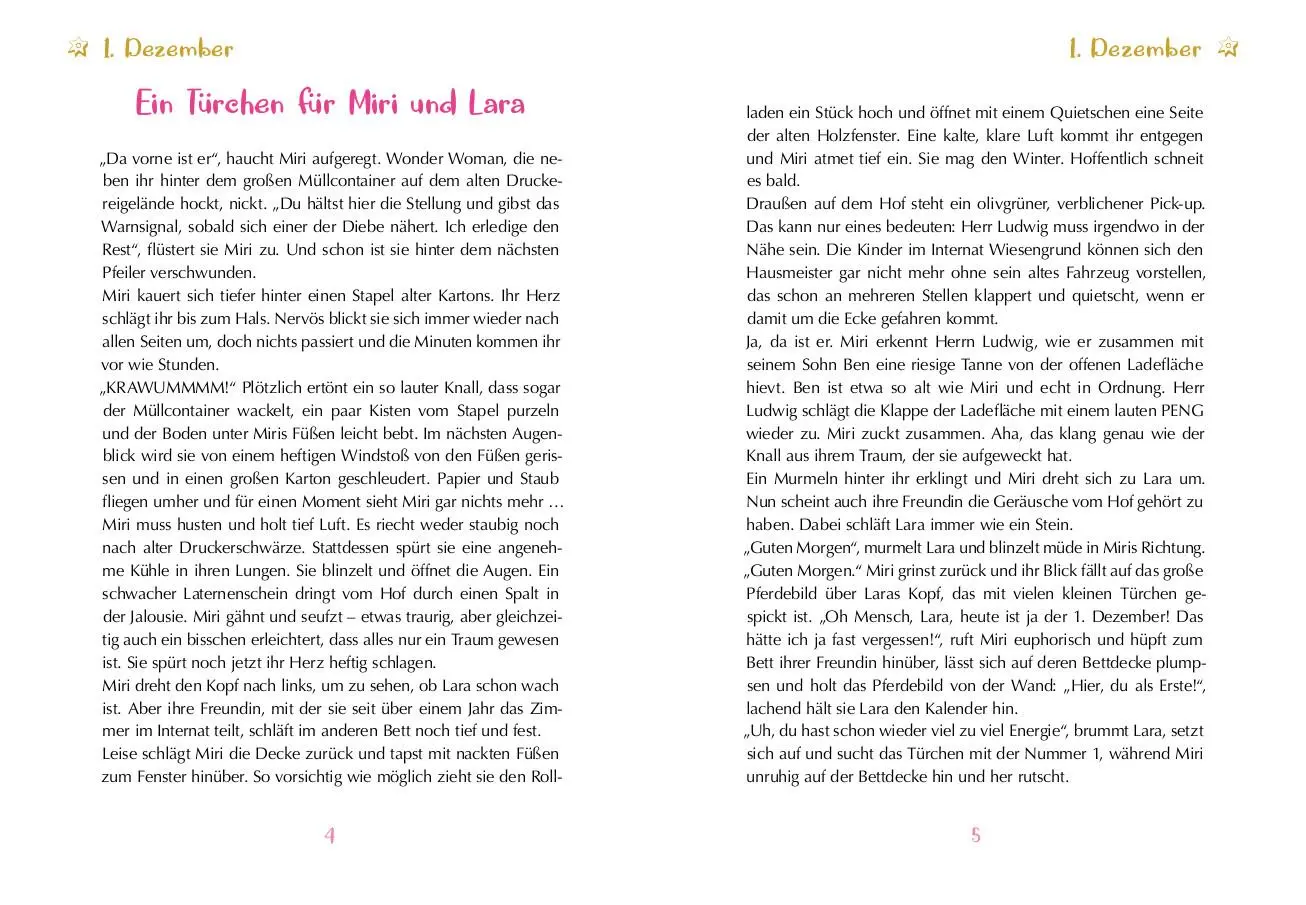 Bild: 9783780663993 | Die Lametta-Girls auf geheimer Spur | Laura Lamping | Kalender