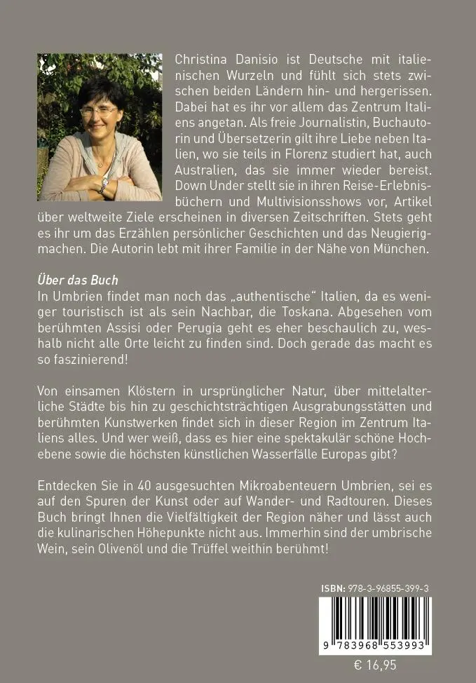 Rückseite: 9783968553993 | Umbrien - ReiseMomente | 40 Mikroabenteuer zum Entdecken und Genießen