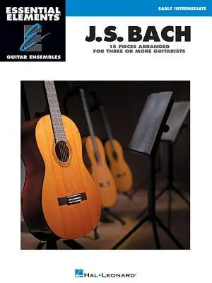 Cover: 884088954093 | J.S. Bach: 15 Pieces Arranged for Three or More Guitarists | Bach