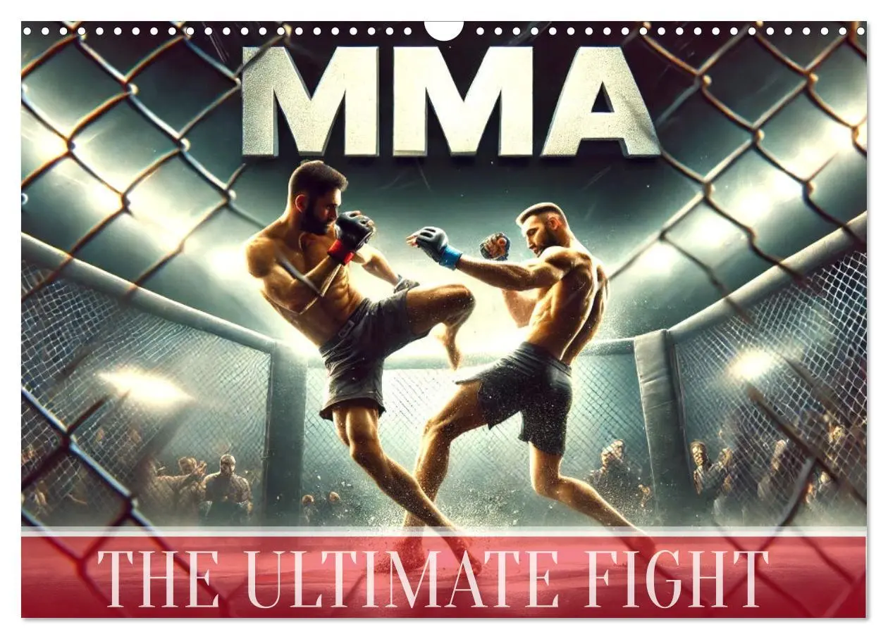 Cover: 9783516524093 | MMA UK - The ultimate fight (Wall Calendar 2026 DIN A3 landscape),...