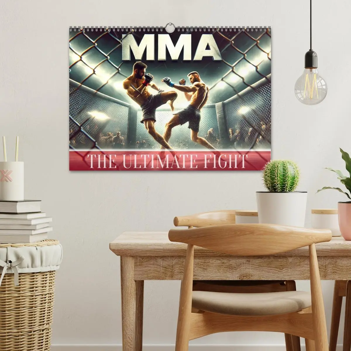 Bild: 9783516524093 | MMA UK - The ultimate fight (Wall Calendar 2026 DIN A3 landscape),...