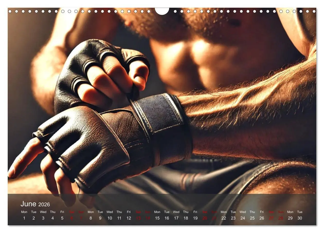 Bild: 9783516524093 | MMA UK - The ultimate fight (Wall Calendar 2026 DIN A3 landscape),...