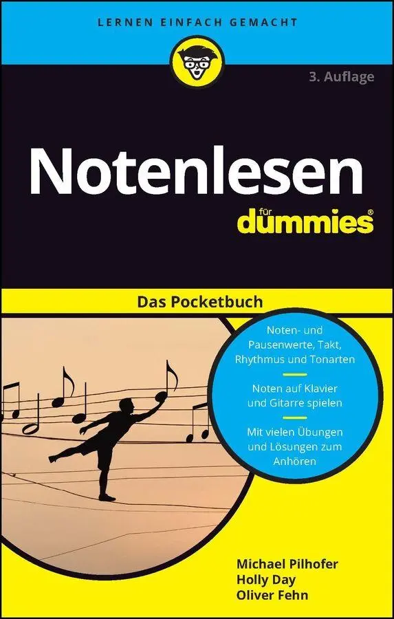Cover: 9783527724093 | Notenlesen für Dummies | Michael Pilhofer (u. a.) | Taschenbuch | 2025
