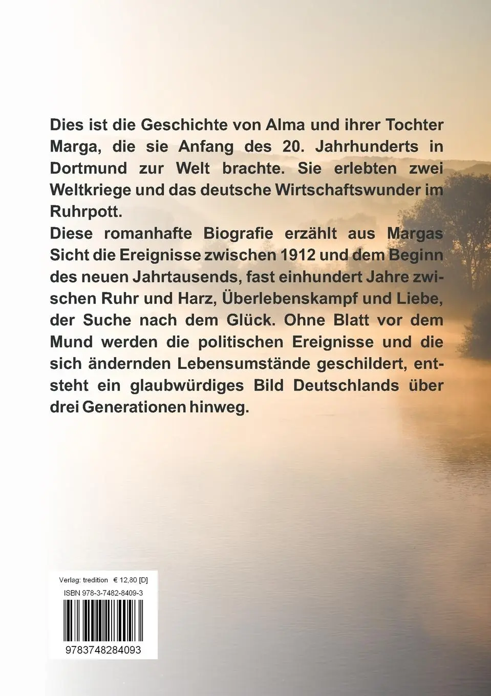 Rückseite: 9783748284093 | Ruhrpott-Töchter | Eine Ruhrpott-Liebe | Gudrun Niemeyer | Taschenbuch