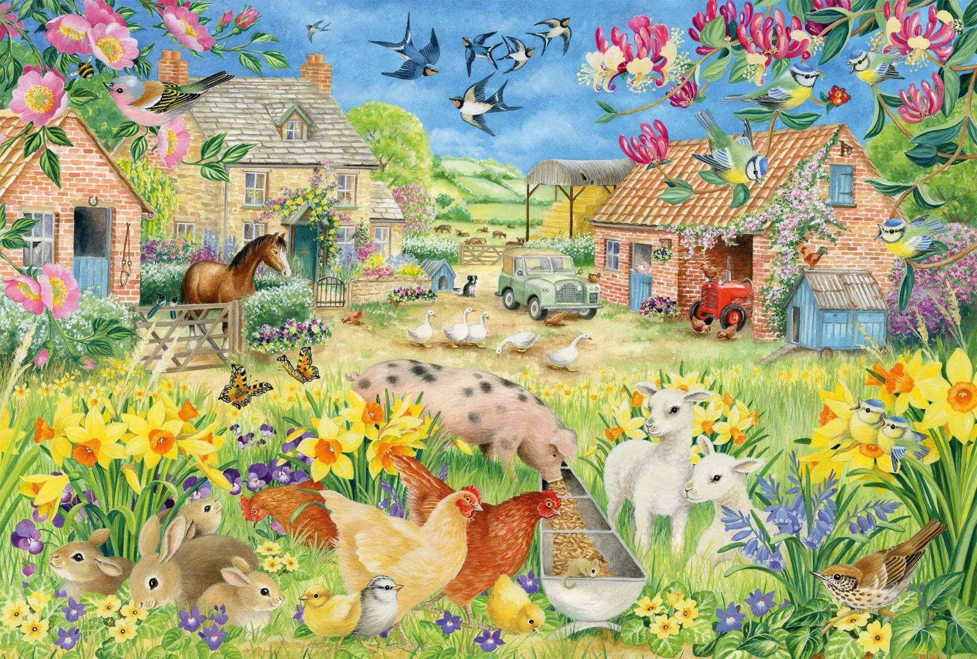 Bild: 4001504564193 | Mein kleiner Bauernhof. Kinderpuzzle 60 Teile | Spiel | Brettspiel