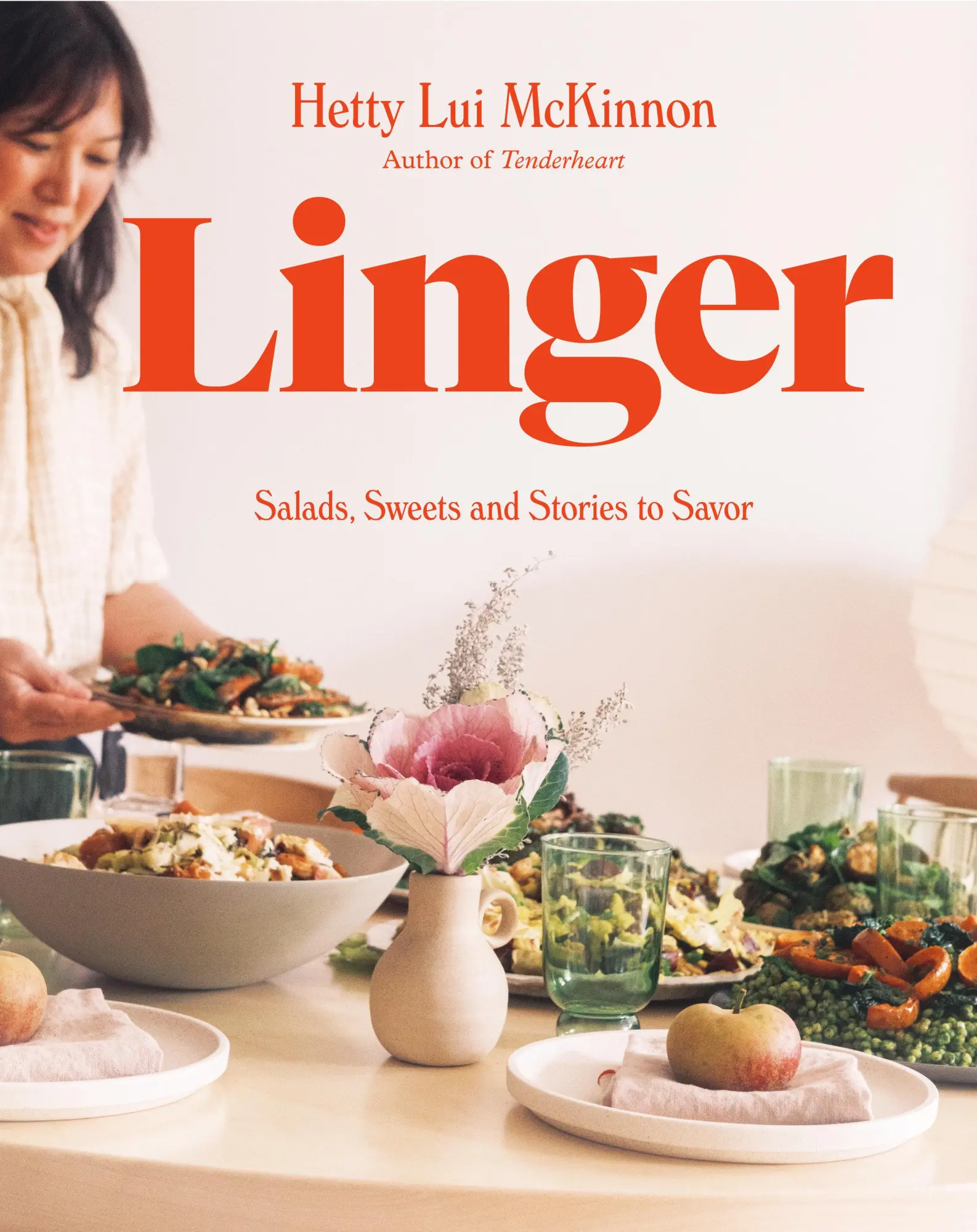 Cover: 9780593804193 | Linger | Salads, Sweets and Stories to Savor: A Cookbook | McKinnon