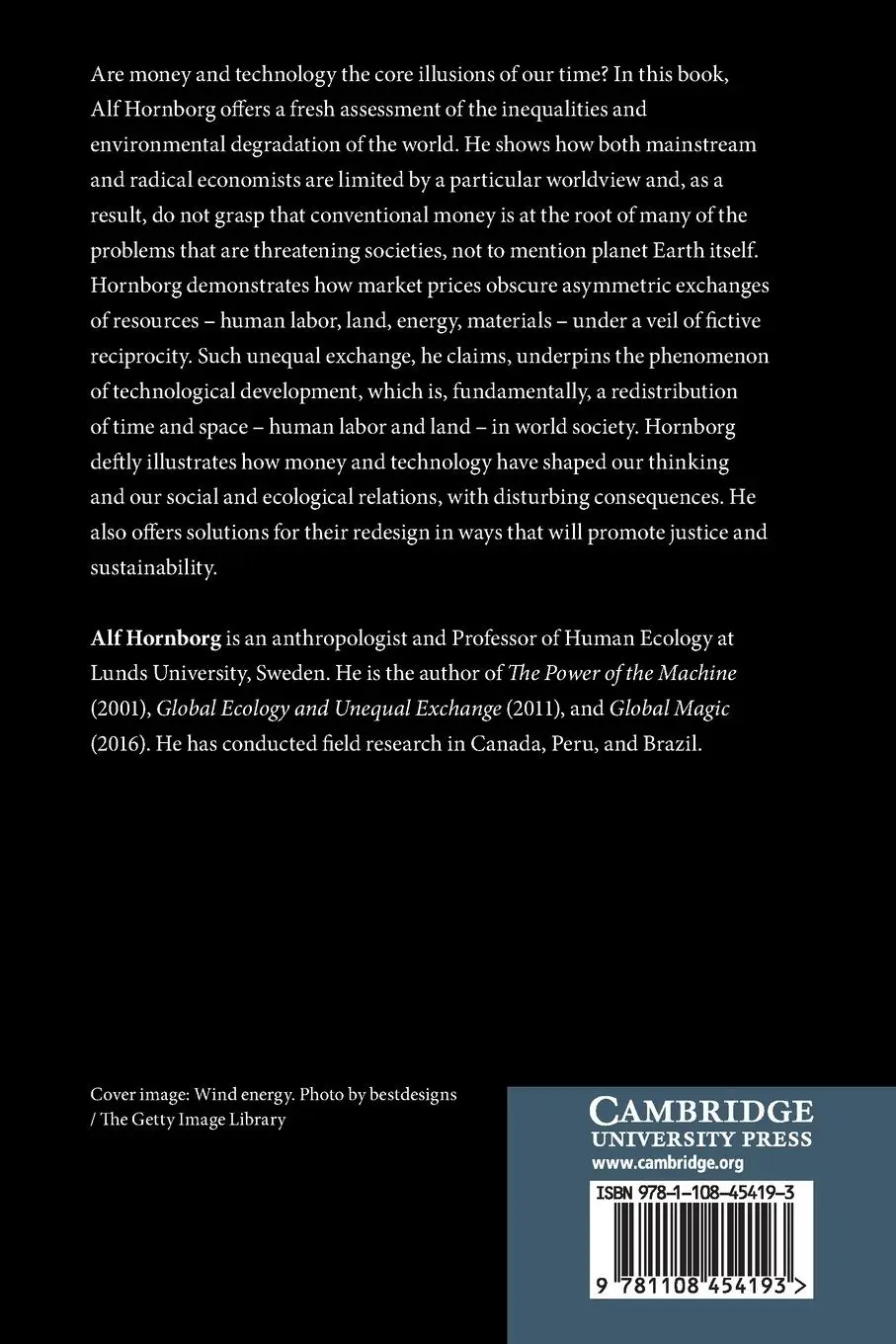 Rückseite: 9781108454193 | Nature, Society, and Justice in the Anthropocene | Alf Hornborg | Buch
