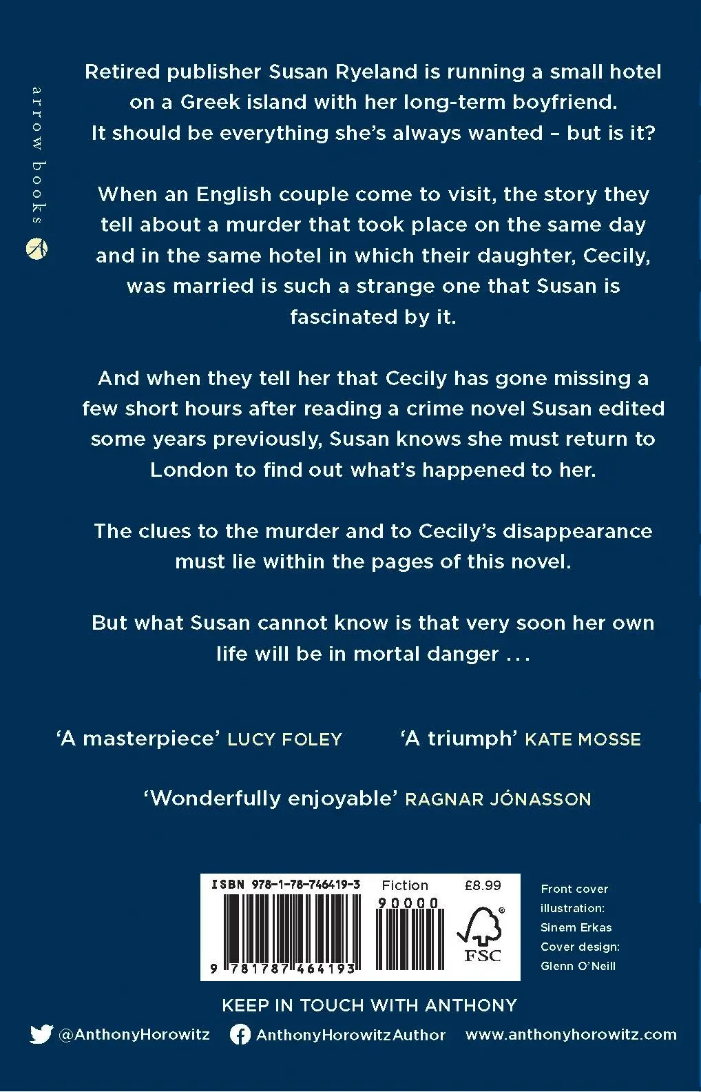 Rückseite: 9781787464193 | Moonflower Murders | Anthony Horowitz | Taschenbuch | 608 S. | 2021