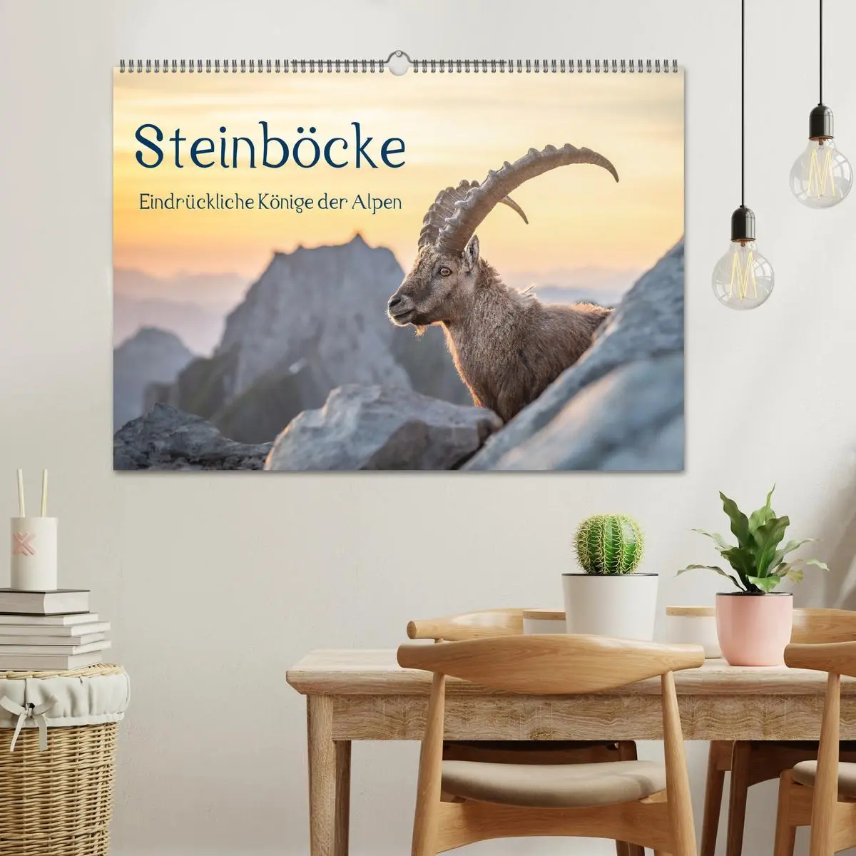 Bild: 9783457284193 | Steinböcke - Eindrückliche Könige der Alpen (Wandkalender 2026 DIN...