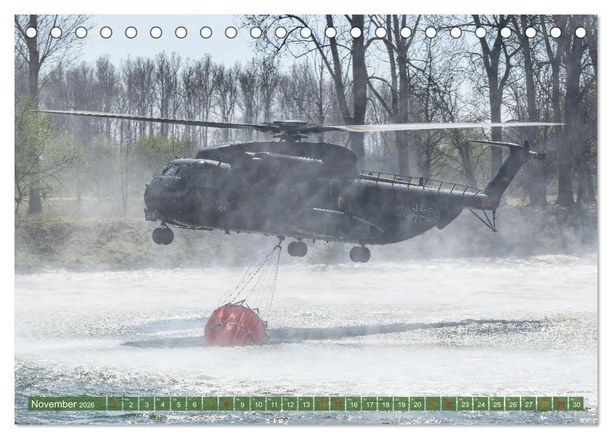 Bild: 9783457594193 | Helikopter in Aktion (Tischkalender 2026 DIN A5 quer), CALVENDO...