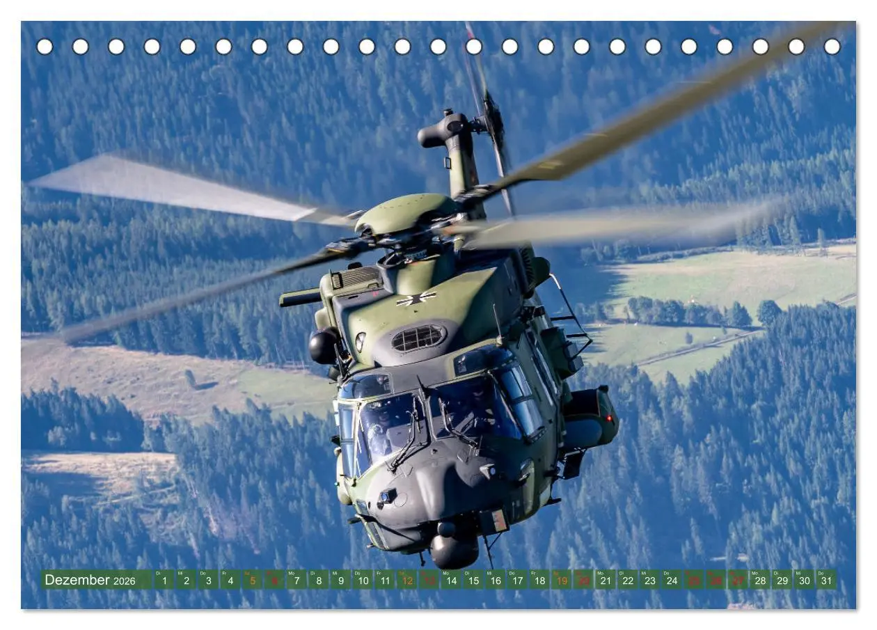 Bild: 9783457594193 | Helikopter in Aktion (Tischkalender 2026 DIN A5 quer), CALVENDO...