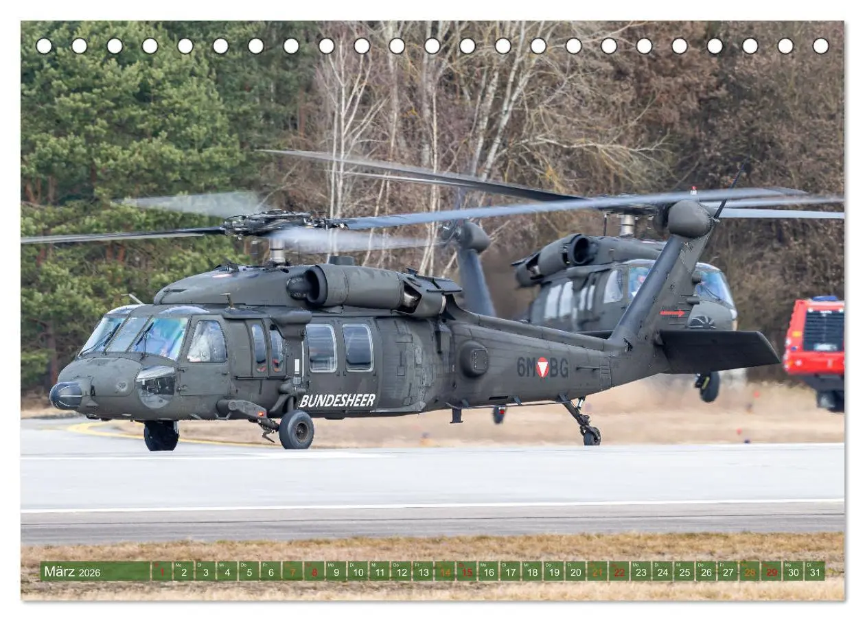 Bild: 9783457594193 | Helikopter in Aktion (Tischkalender 2026 DIN A5 quer), CALVENDO...