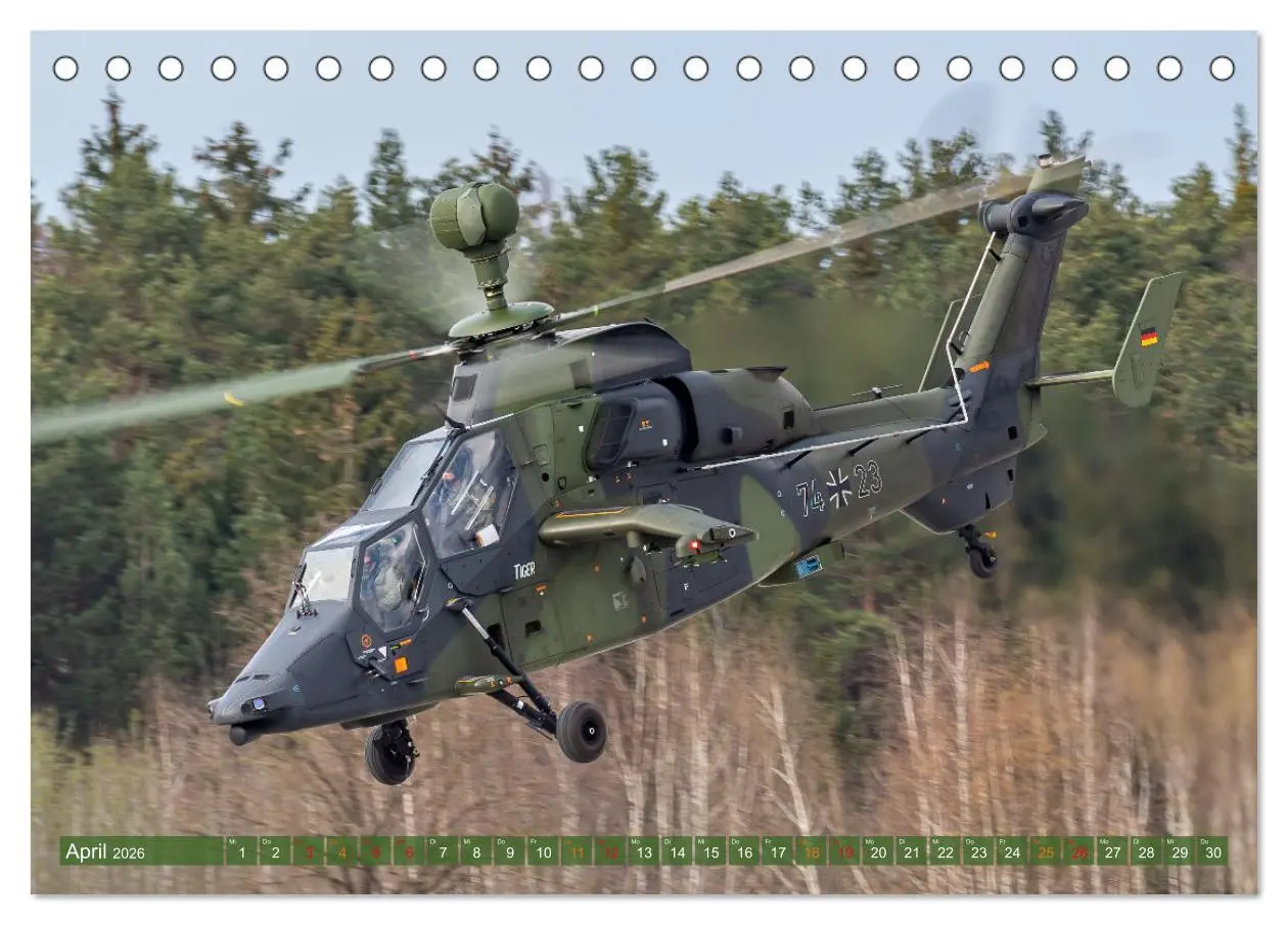 Bild: 9783457594193 | Helikopter in Aktion (Tischkalender 2026 DIN A5 quer), CALVENDO...