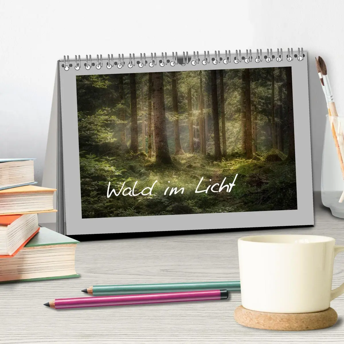 Bild: 9783569604193 | Wald im Licht (Tischkalender 2027 DIN A5 quer), CALVENDO...