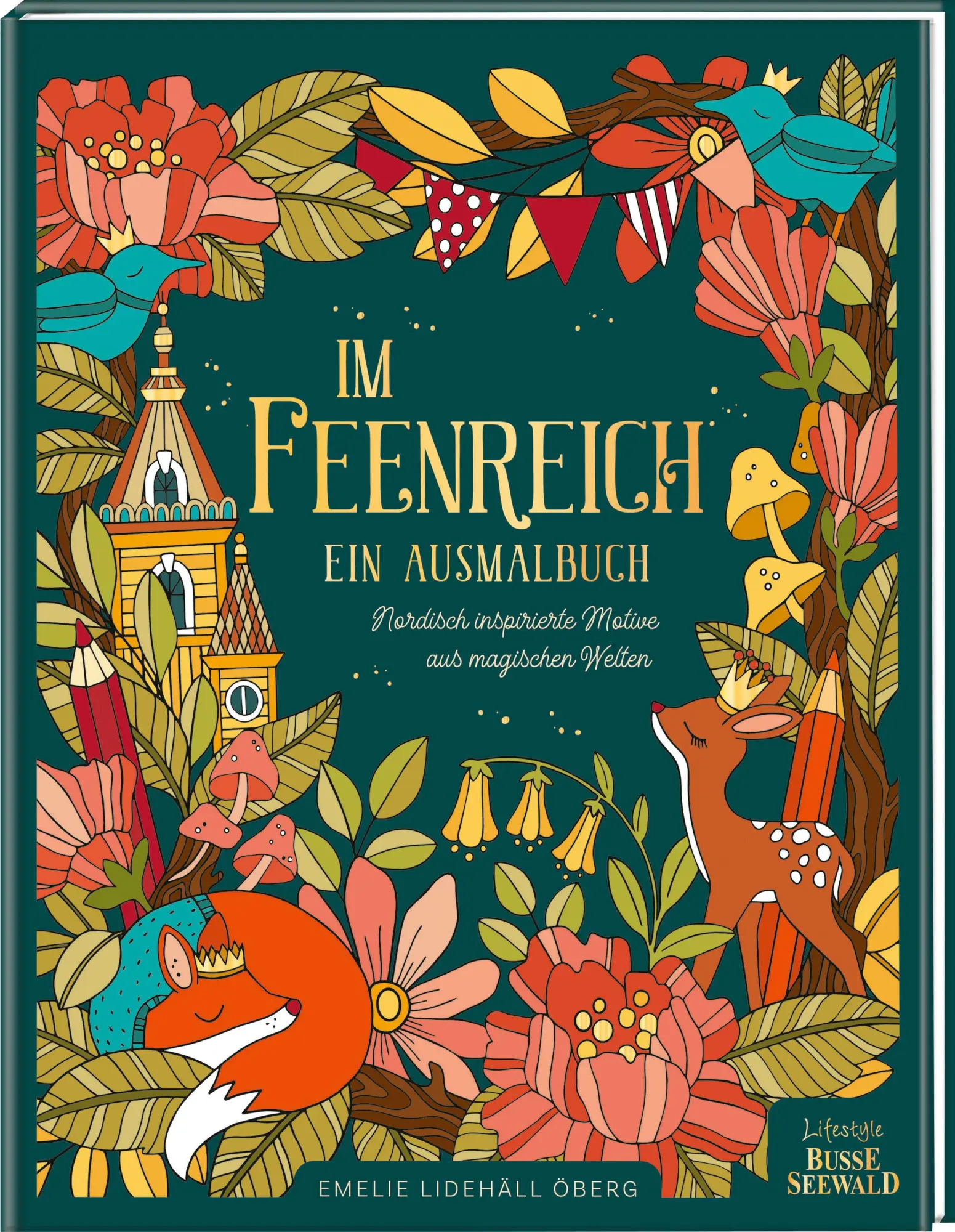 Cover: 9783735854193 | Im Feenreich. Ein Ausmalbuch. | Emelie Lidehäll Öberg | Buch | 112 S.