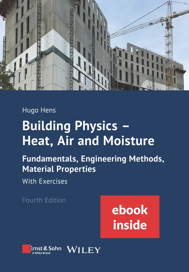 Cover: 9783433034293 | Building Physics - Heat, Air and Moisture | Hugo Hens | Bundle | 2023
