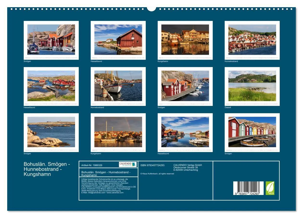 Bild: 9783457724293 | Bohuslän. Smögen - Hunnebostrand - Kungshamn (hochwertiger Premium...