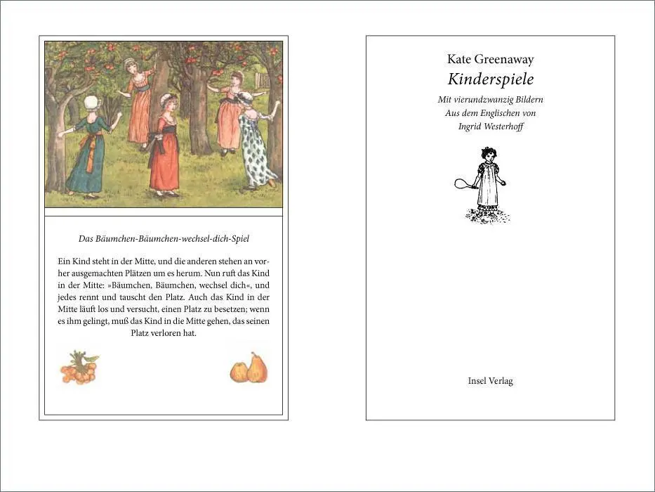 Bild: 9783458194293 | Kinderspiele | Kate Greenaway | Taschenbuch | 64 S. | Deutsch | 2017