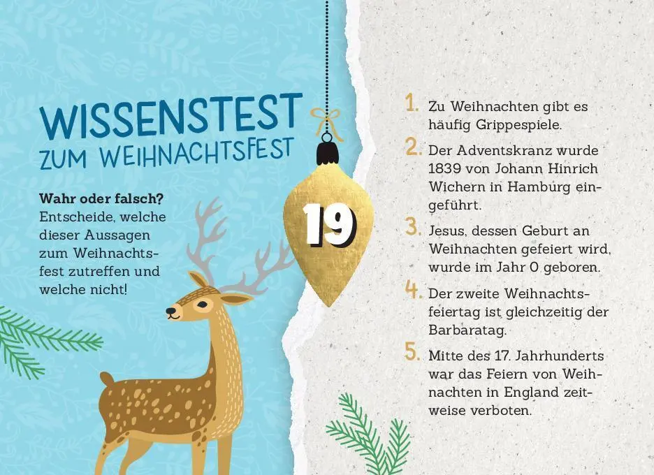 Bild: 9783625194293 | 24 Adventsrätsel I Die perfekte Ablenkung vom Weihnachtsstress | Buch
