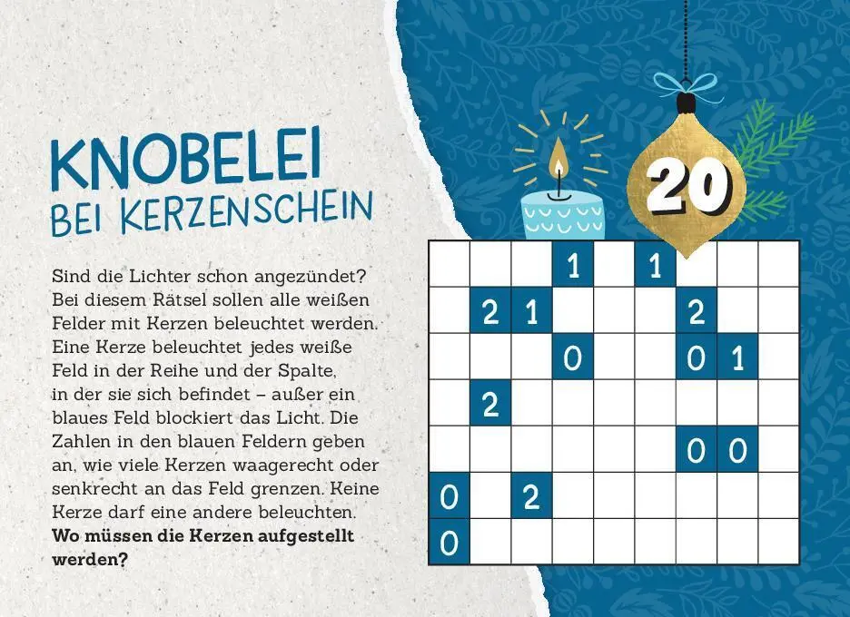 Bild: 9783625194293 | 24 Adventsrätsel I Die perfekte Ablenkung vom Weihnachtsstress | Buch