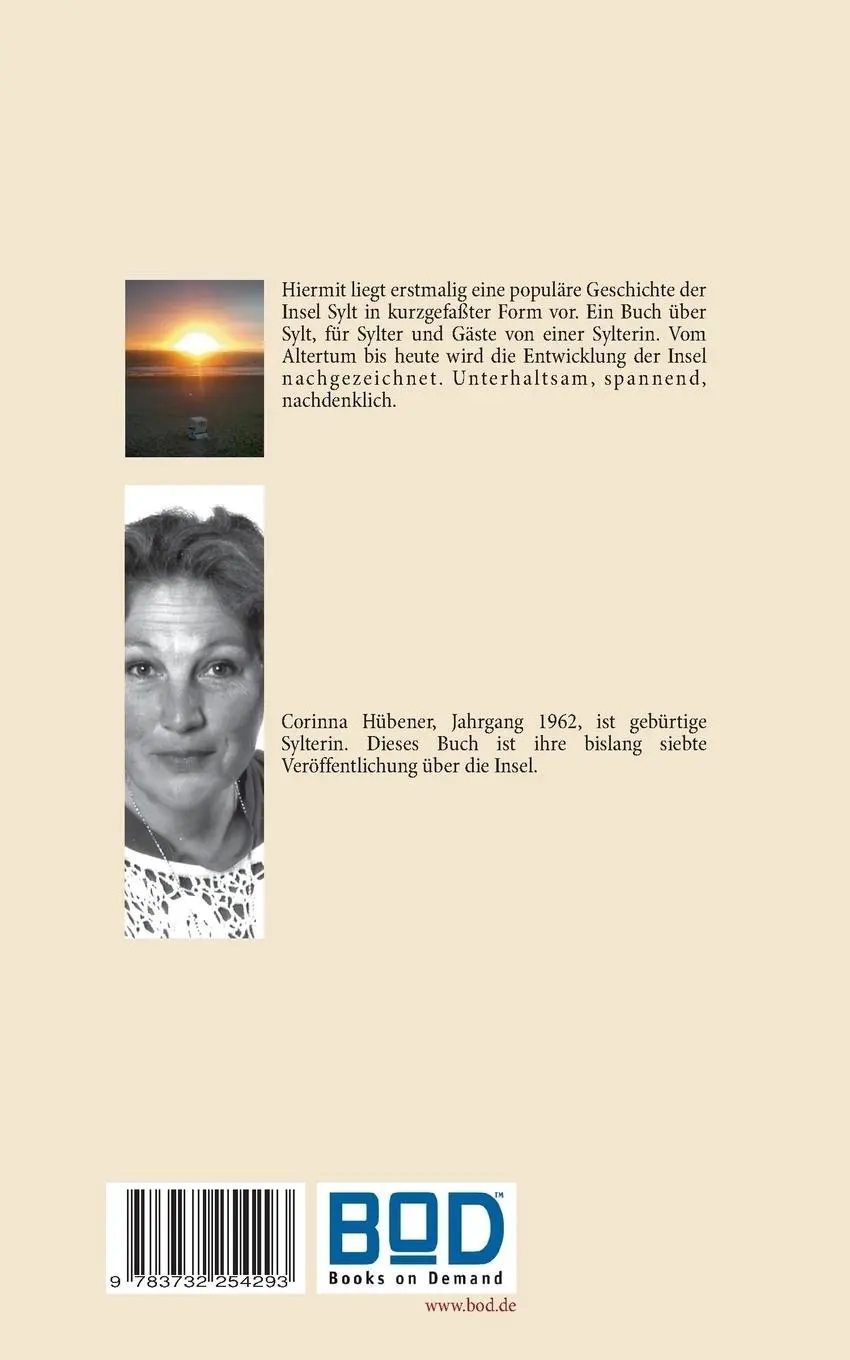 Rückseite: 9783732254293 | Sylter Geschichte in einer Stunde | Corinna Hübener | Taschenbuch