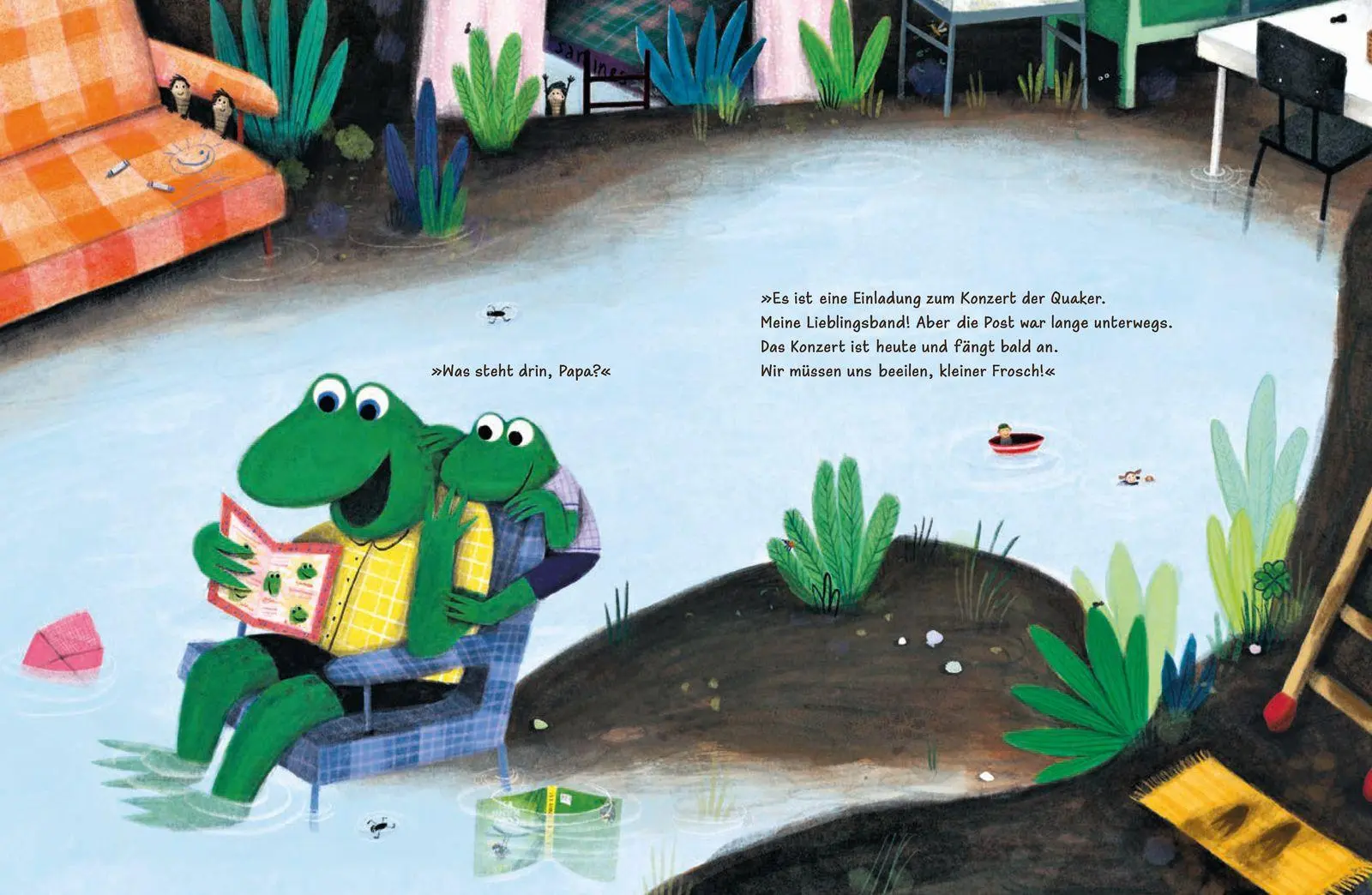 Bild: 9783737374293 | Komm mit, kleiner Frosch | Loes Riphagen | Buch | 48 S. | Deutsch