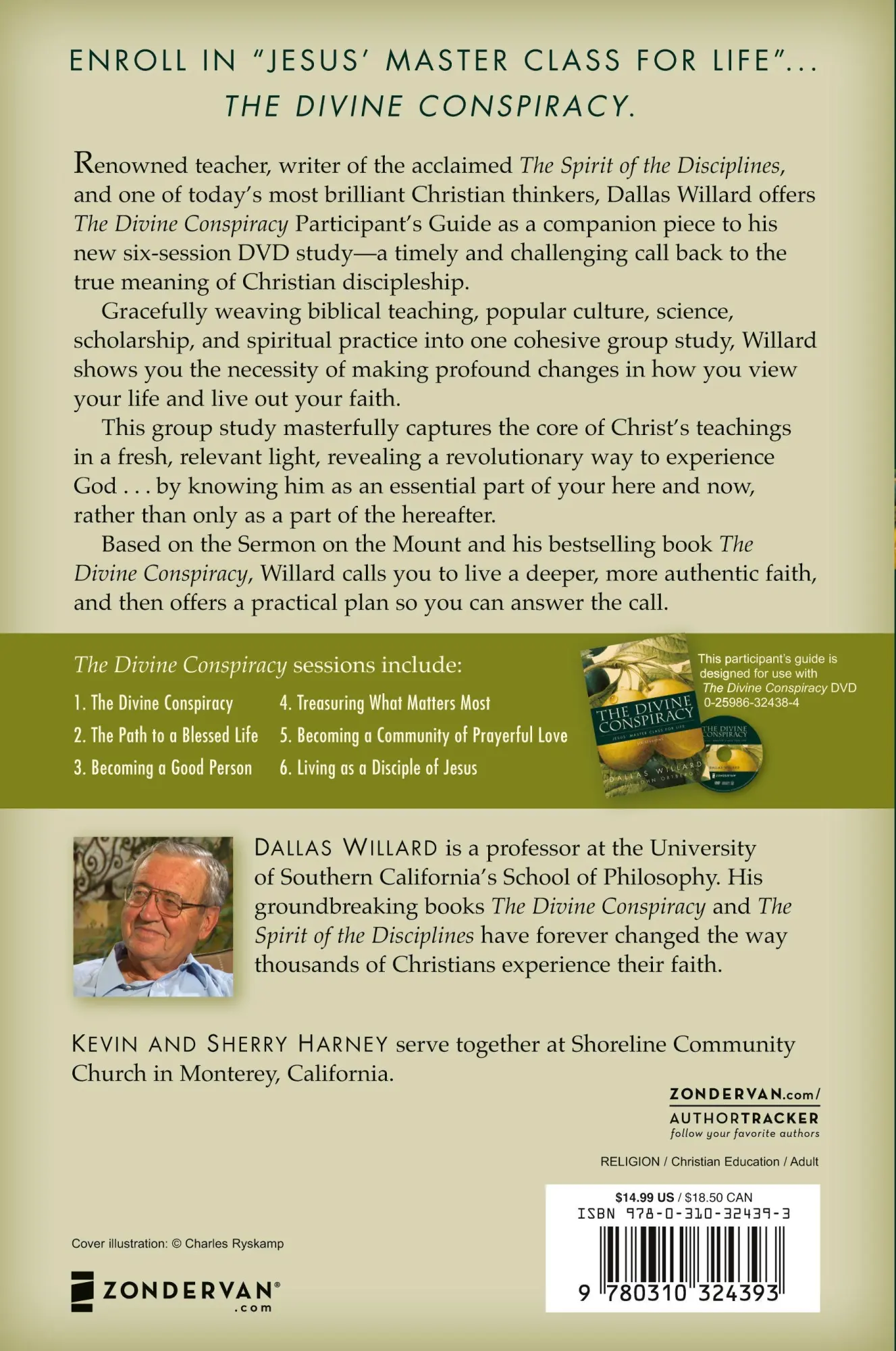 Rückseite: 9780310324393 | The Divine Conspiracy Bible Study Participant's Guide | Dallas Willard