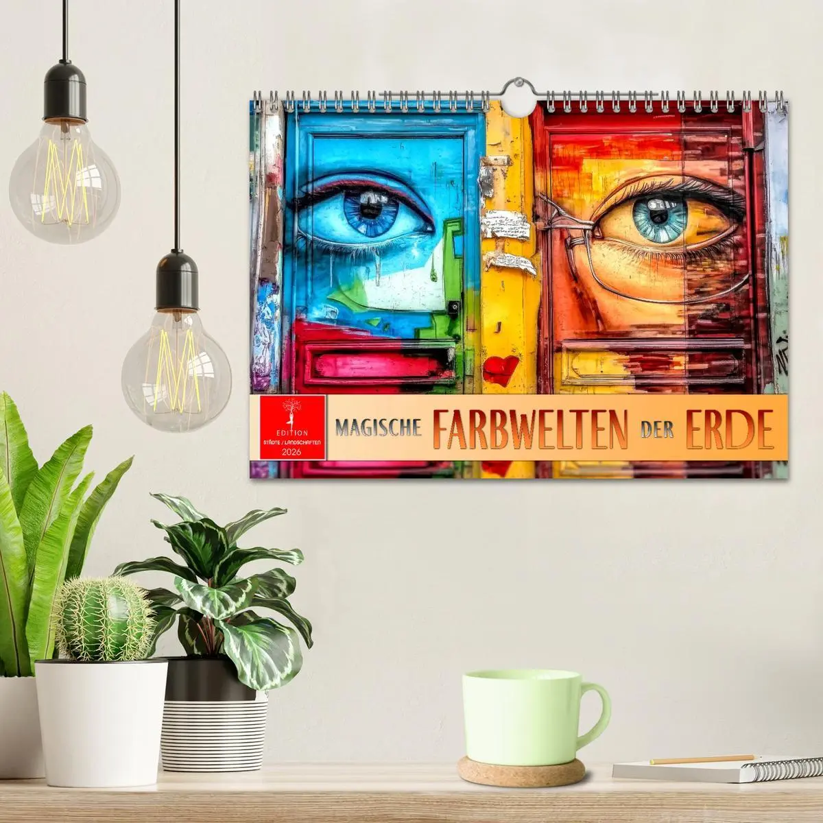 Bild: 9783457264393 | Magische Farbwelten der Erde (Wandkalender 2026 DIN A4 quer),...