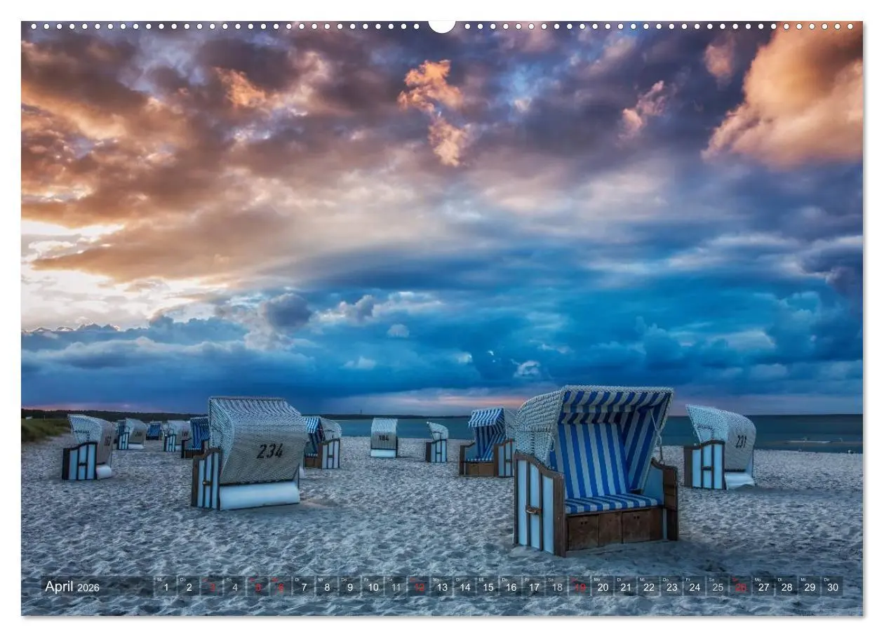 Bild: 9783457954393 | Stimmungsvolle Ostseeküste 2026 (Wandkalender 2026 DIN A2 quer),...