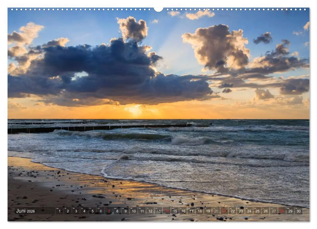 Bild: 9783457954393 | Stimmungsvolle Ostseeküste 2026 (Wandkalender 2026 DIN A2 quer),...