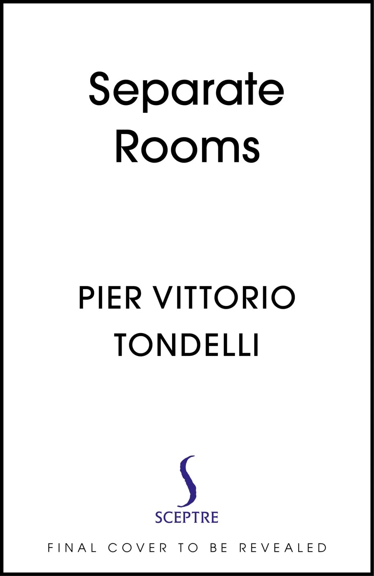 Cover: 9781399734493 | Separate Rooms | Pier Vittorio Tondelli | Buch | Englisch | 2025