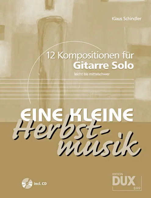 Cover: 9790500174493 | Eine Kleine Herbstmusik | K. Schindler | Buch + CD | Dux Edition