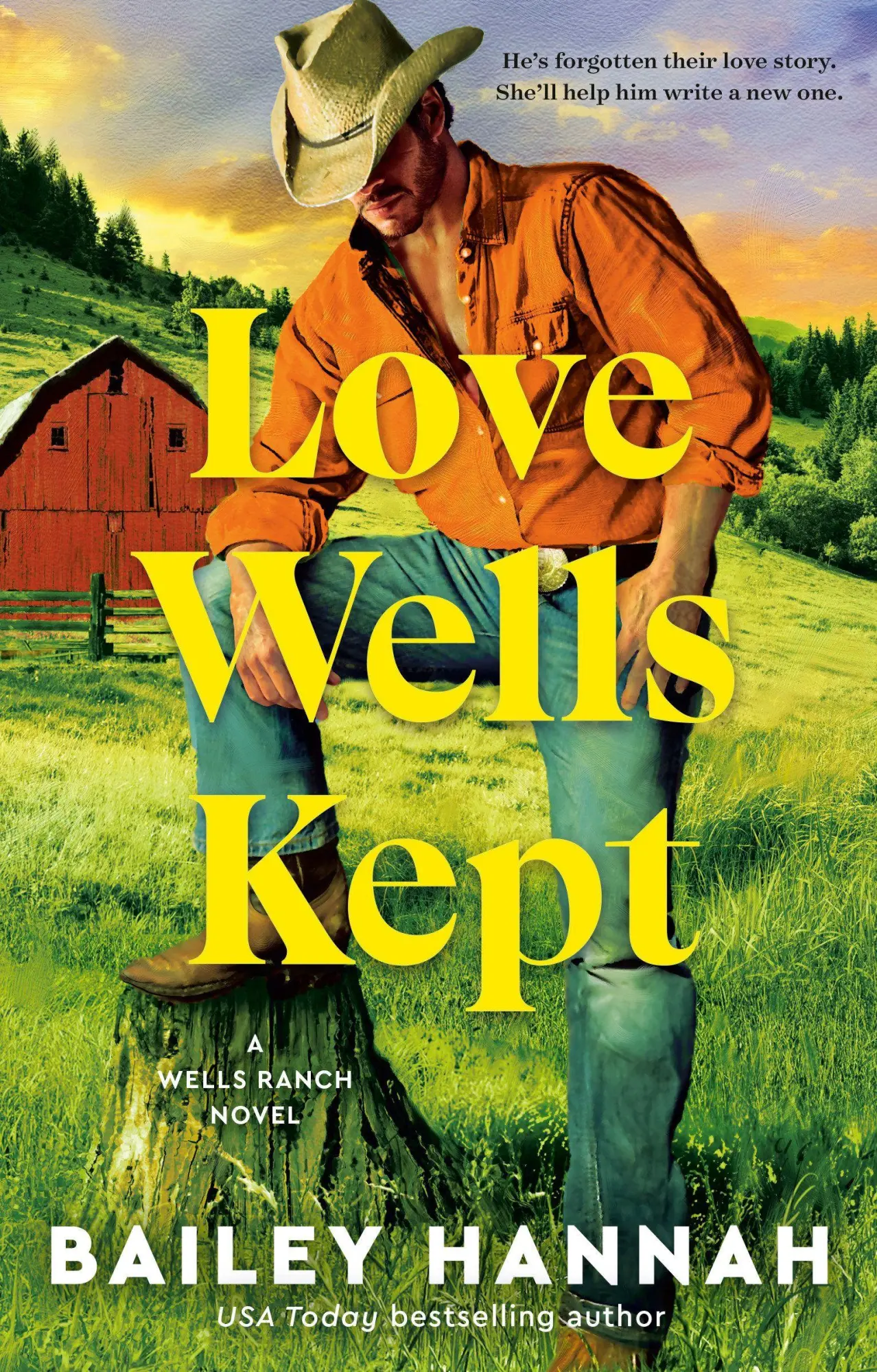 Cover: 9798217094493 | Love Wells Kept | A Wells Ranch Novel | Bailey Hannah | Taschenbuch