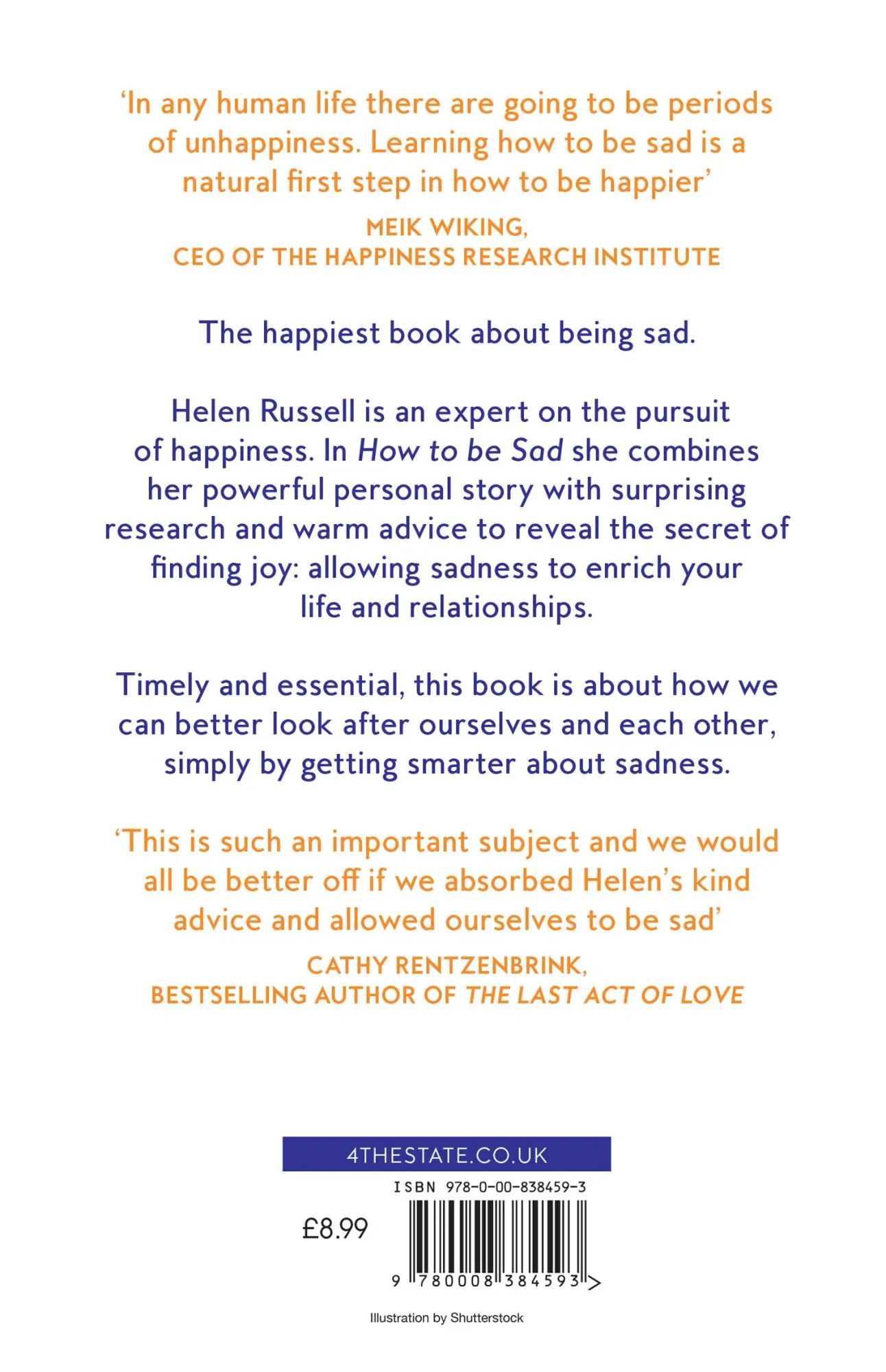 Rückseite: 9780008384593 | How to be Sad | The Key to a Happier Life | Helen Russell | Buch