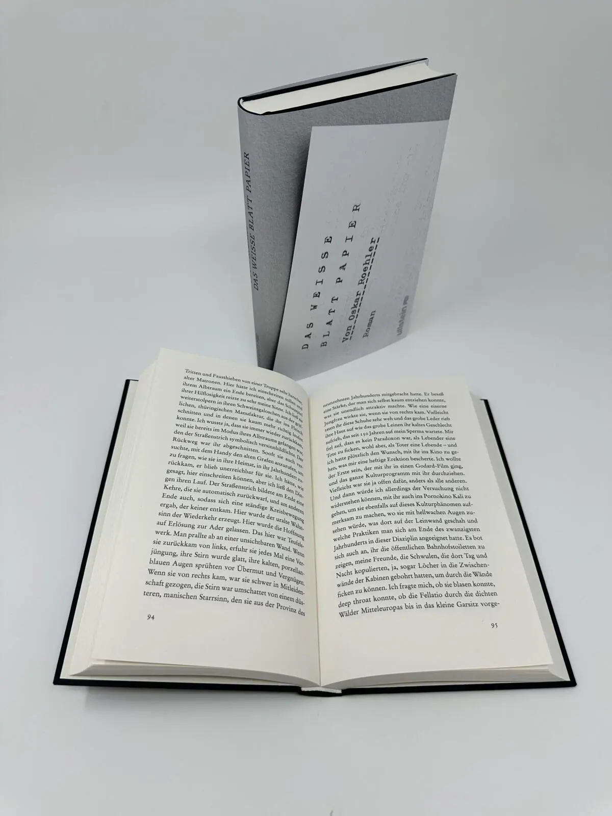 Bild: 9783550204593 | Das weiße Blatt Papier | Roman | Oskar Roehler | Buch | 240 S. | 2026