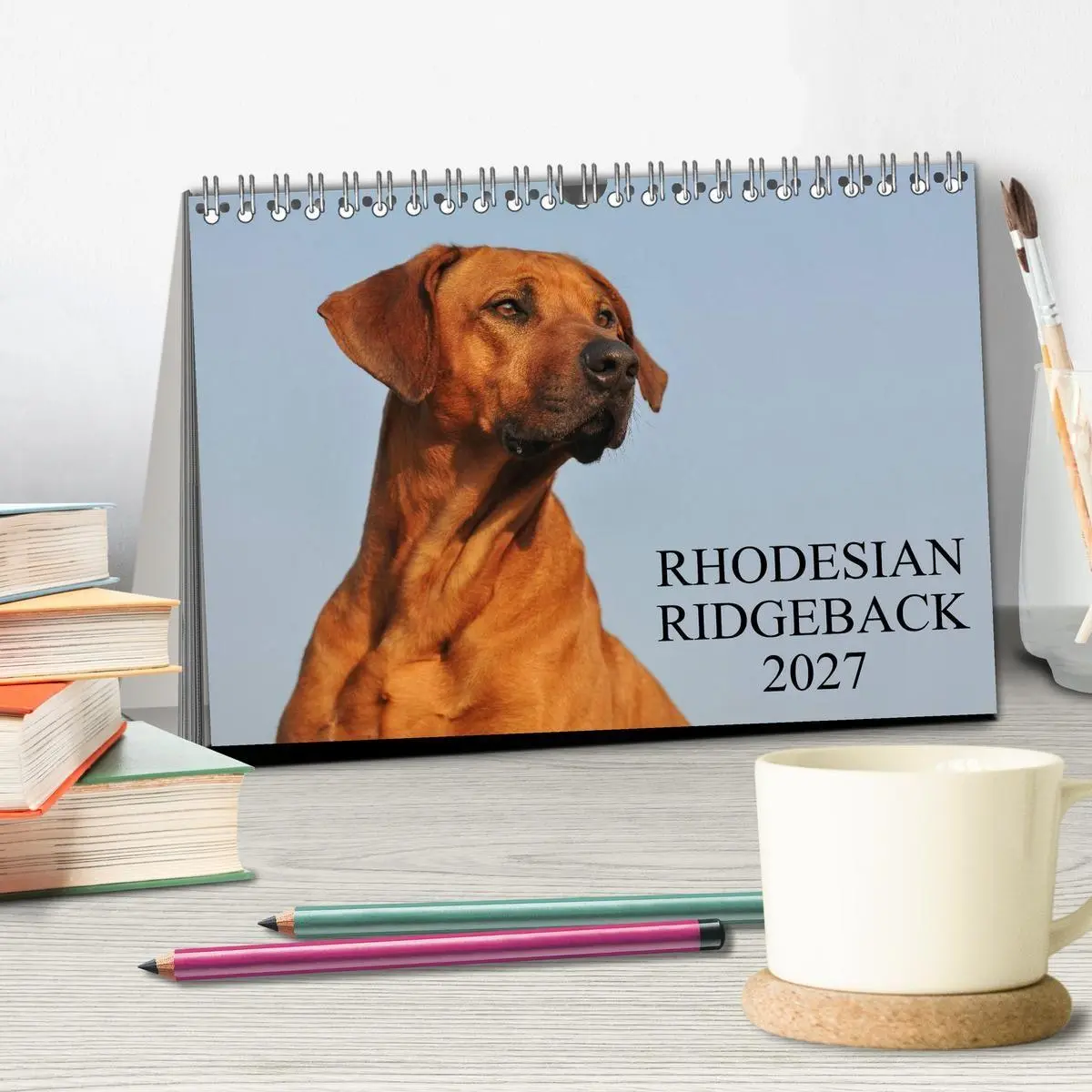 Bild: 9783594174593 | Rhodesian Ridgeback 2027 (Tischkalender 2027 DIN A5 quer), CALVENDO...