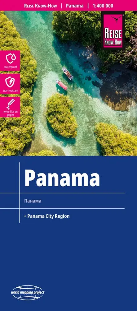 Cover: 9783831774593 | Reise Know-How Landkarte Panama (1:400.000) | (Land-)Karte | 2 S.