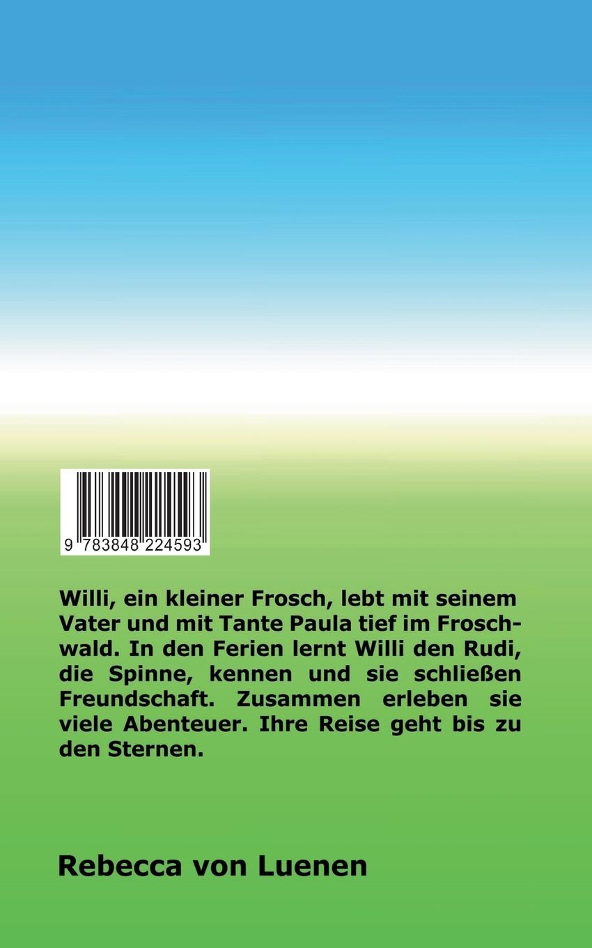 Rückseite: 9783848224593 | Lustige Geschichten mit Willi und Rudi aus dem Froschwald | Luenen