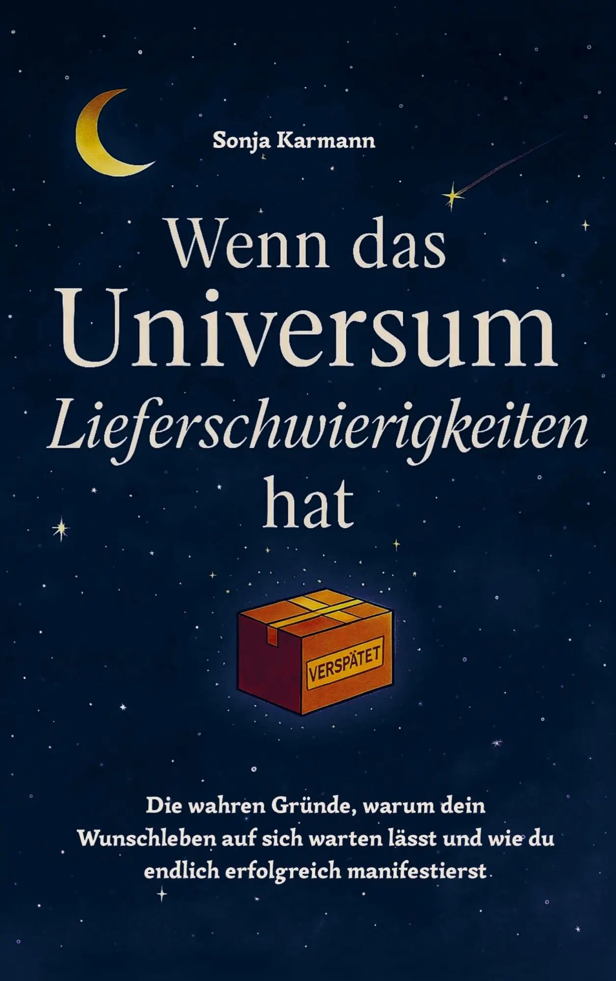 Cover: 9783910734593 | Wenn das Universum Lieferschwierigkeiten hat | Sonja Karmann | Buch