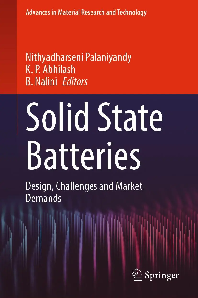 Cover: 9783031124693 | Solid State Batteries | Design, Challenges and Market Demands | Buch