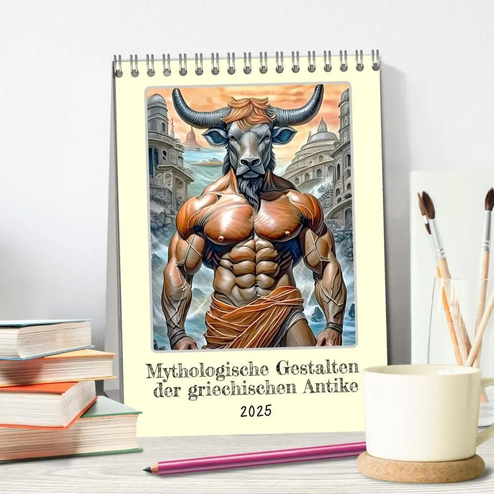 Bild: 9783457164693 | Mythologische Gestalten der griechischen Antike (Tischkalender 2025...