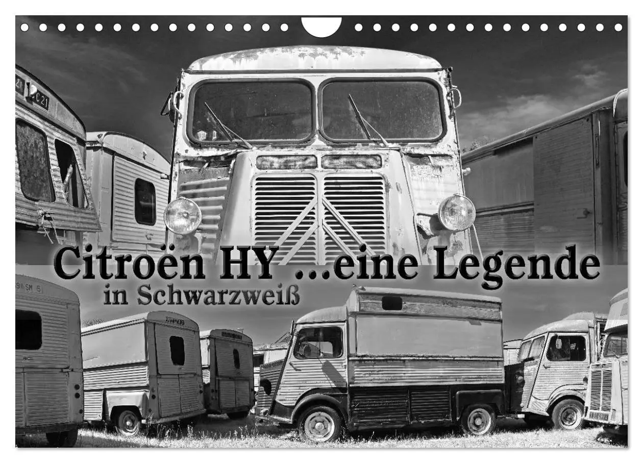 Cover: 9783457784693 | Citroën HY eine Legende in Schwarzweiß (Wandkalender 2026 DIN A4...
