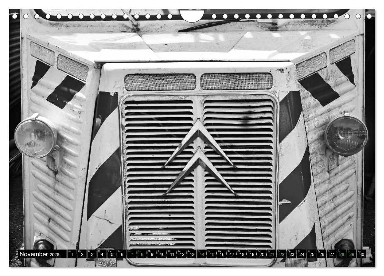 Bild: 9783457784693 | Citroën HY eine Legende in Schwarzweiß (Wandkalender 2026 DIN A4...
