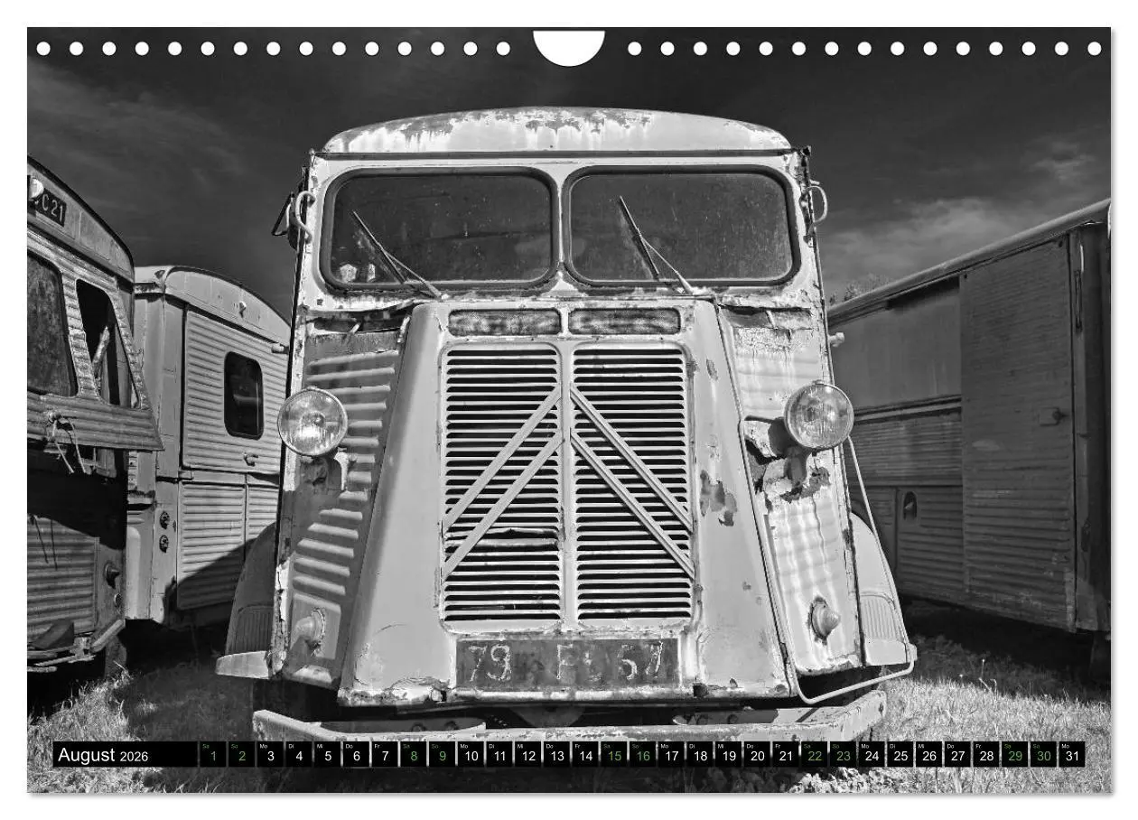 Bild: 9783457784693 | Citroën HY eine Legende in Schwarzweiß (Wandkalender 2026 DIN A4...