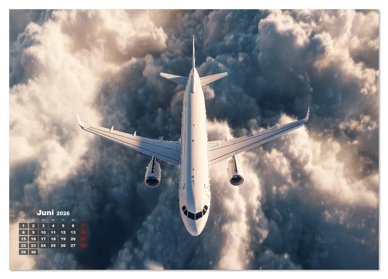 Bild: 9783516634693 | Flugzeuge hautnah - Flugzeugkalender für Flugzeugliebhaber...