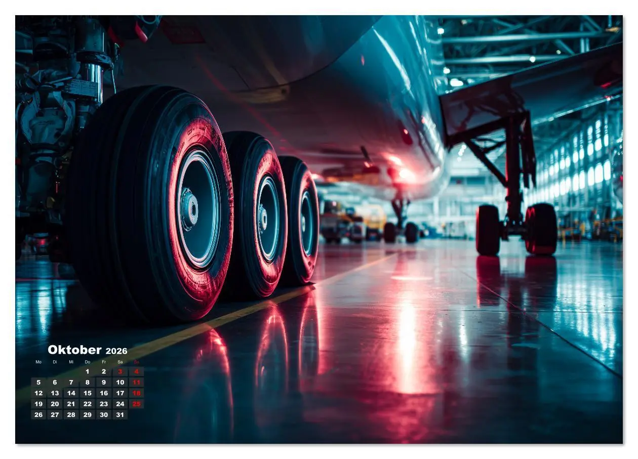 Bild: 9783516634693 | Flugzeuge hautnah - Flugzeugkalender für Flugzeugliebhaber...