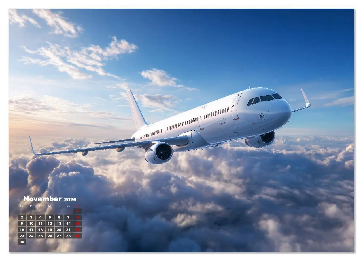 Bild: 9783516634693 | Flugzeuge hautnah - Flugzeugkalender für Flugzeugliebhaber...