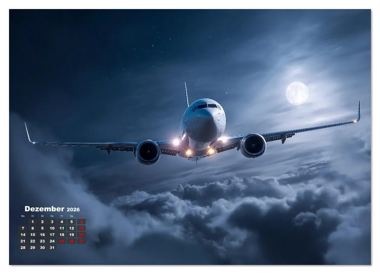 Bild: 9783516634693 | Flugzeuge hautnah - Flugzeugkalender für Flugzeugliebhaber...
