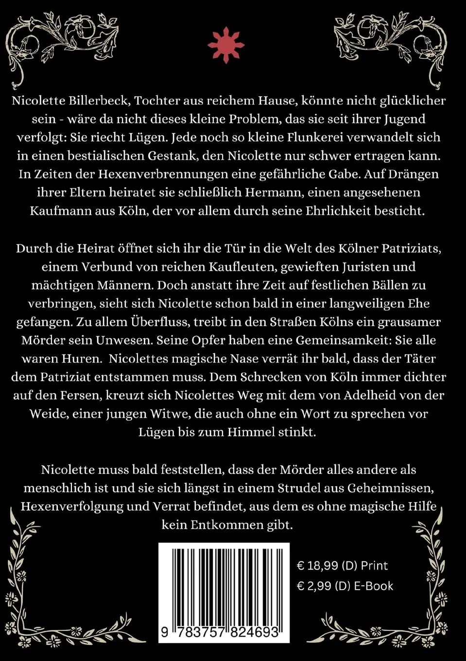 Rückseite: 9783757824693 | Adelheid &amp; Nicolette | Und der Schrecken von Köln | Feuerbaum | Buch
