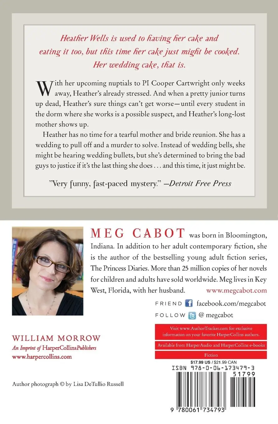Rückseite: 9780061734793 | Bride Wore Size 12, The | Meg Cabot | Taschenbuch | 392 S. | Englisch